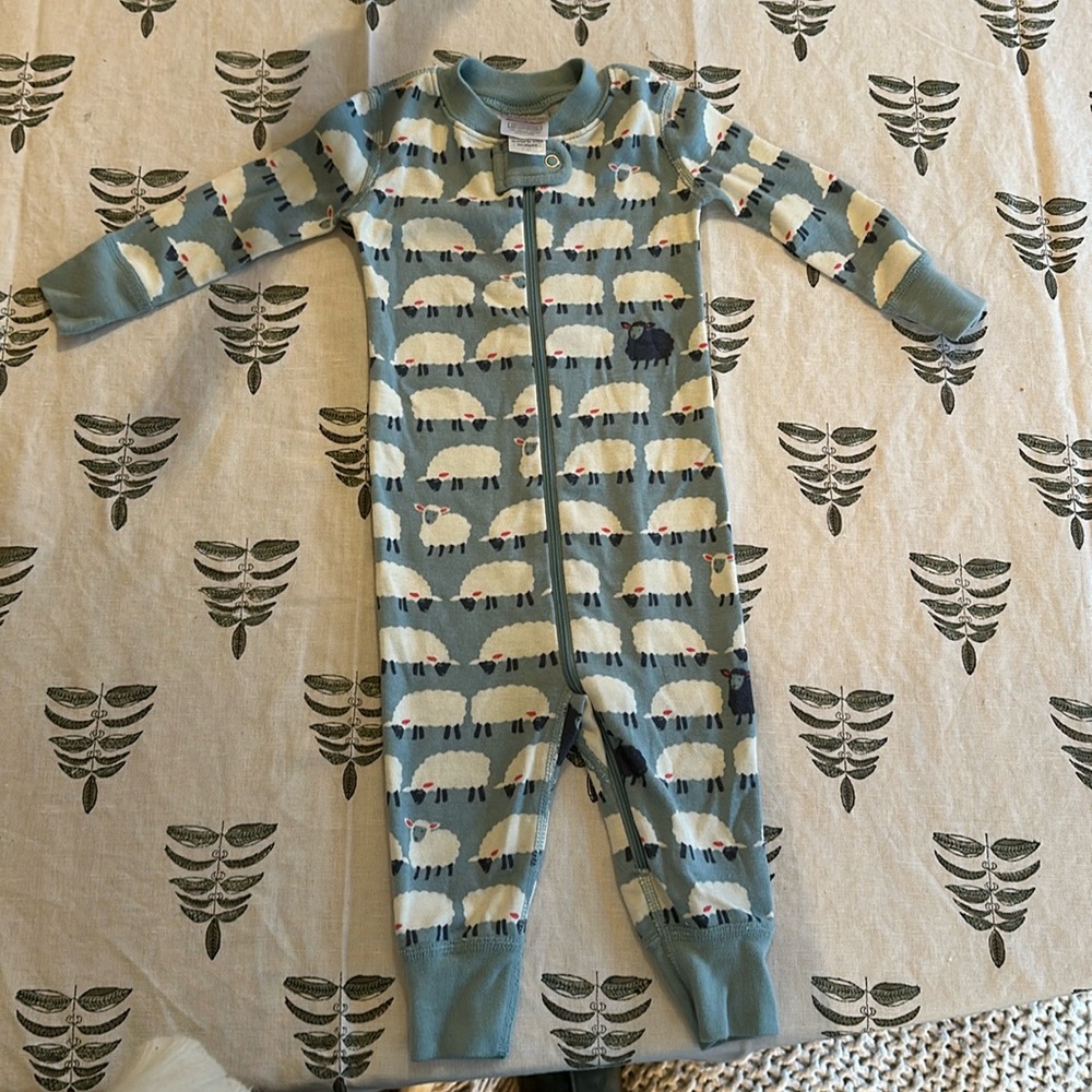 Hanna Anderson sheep onsie